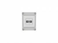 Сетевая сдвоенная штепсельная розетка для кабеля RJ45